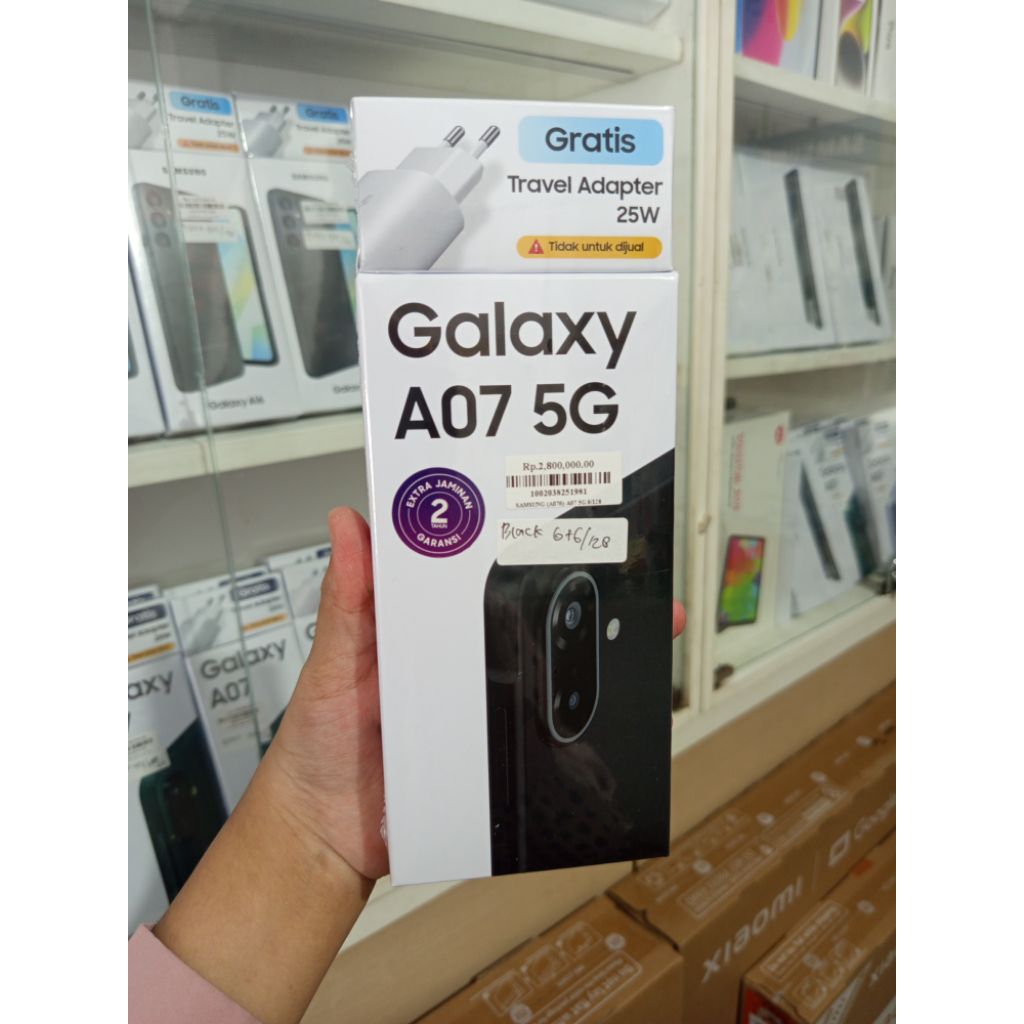 Samsung a07 5g ram 6/128 garansi resmi