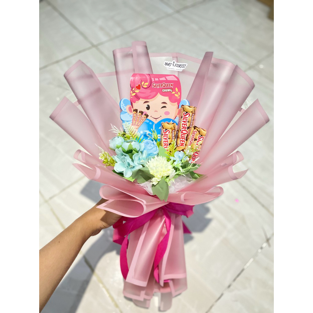 Buket coklat valentine/buket coklat/buket valentine