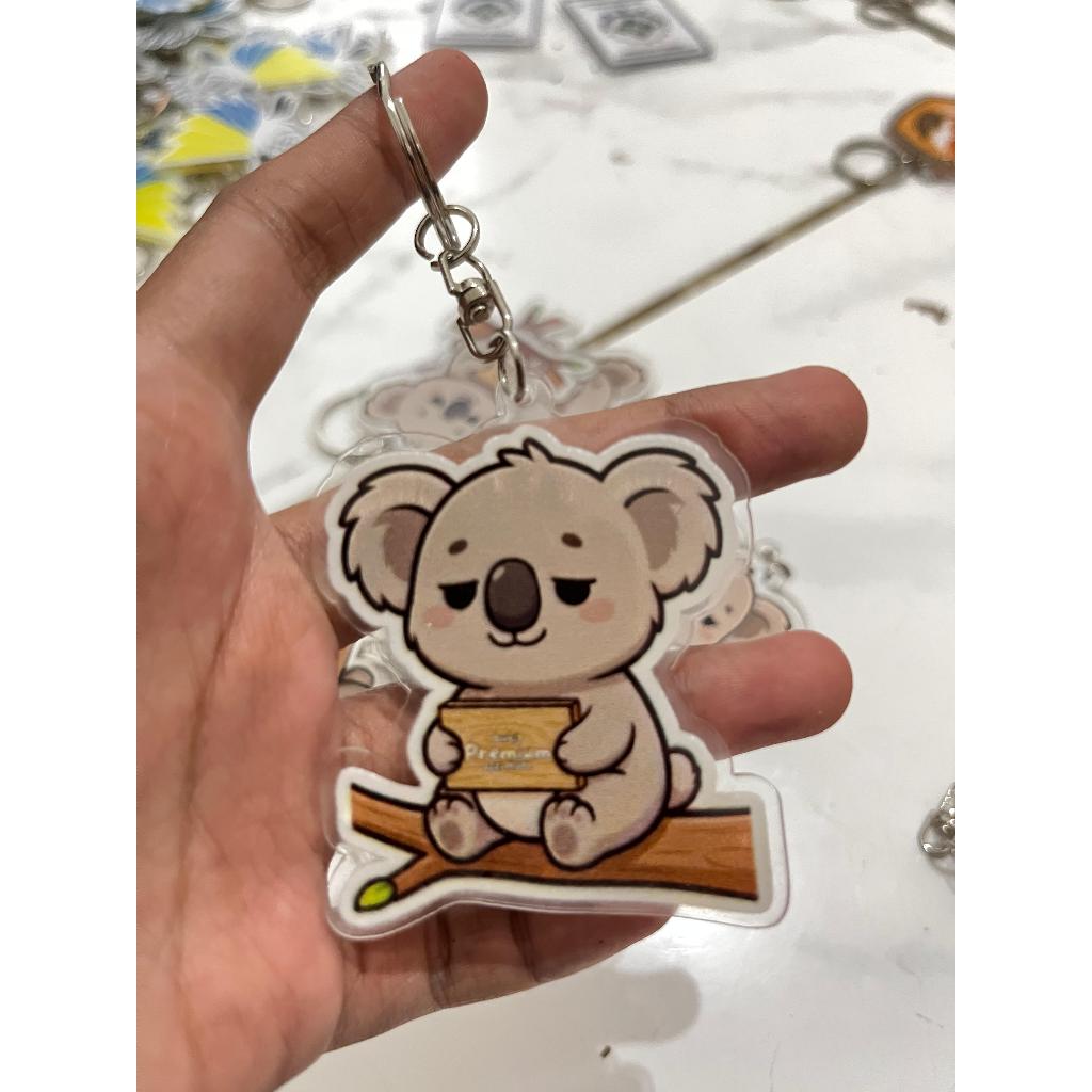 Gantungan Kunci Akrilik Custom Gantungan Kunci SATUAN Ganci Satuan