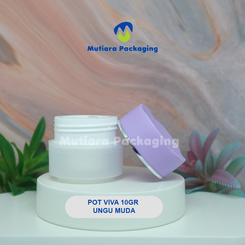 POT VIVA 10GR UNGU MUDA - POT CREAM 10GR UNGU MUDA - POT KOSMETIK 10GR