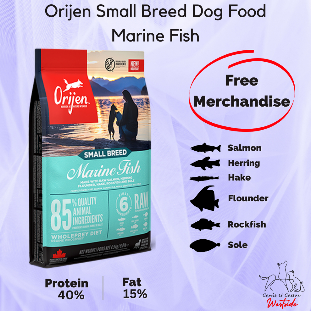 Orijen Small Breed Marine Fish 4,5 kg