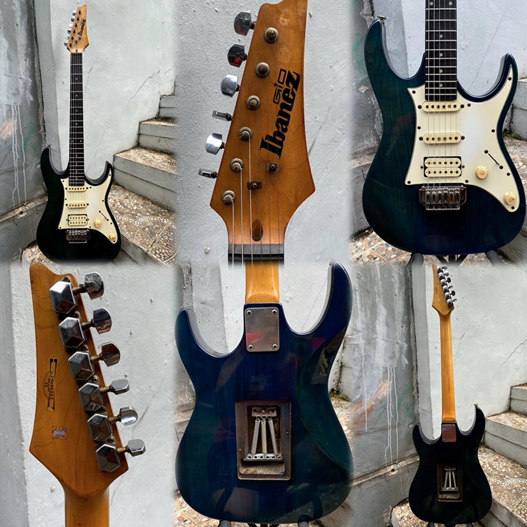 GITAR BEKAS IBANEZ GIO GRX-40 HSS ORIGNAL