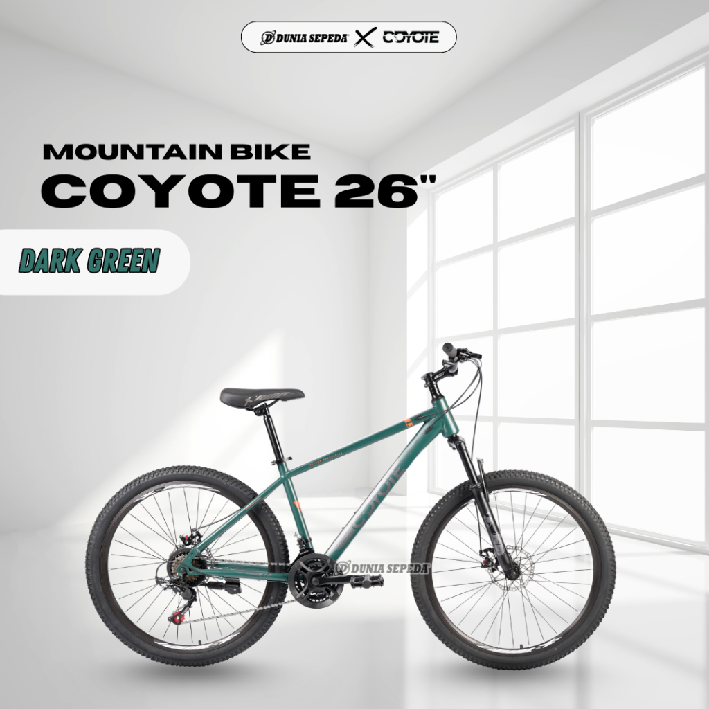 SEPEDA GUNUNG MTB 26 ELEMENT COYOTE - SEPEDA ELEMENT MTB COYOTE 26 INCH