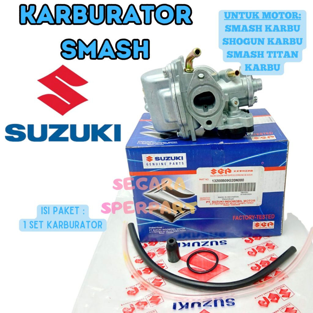 KARBURATOR KODE SMASH SUZULI ORIGINAL PRESISI UNTUK MOTOR SMASH KARBU SHOGUN KARBU SMASH TITAN KARBU
