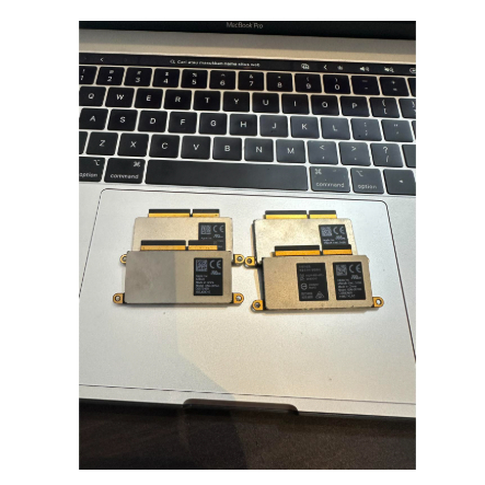 SSD MacBook Pro 2017 non Touch Bar bekas copotin ori