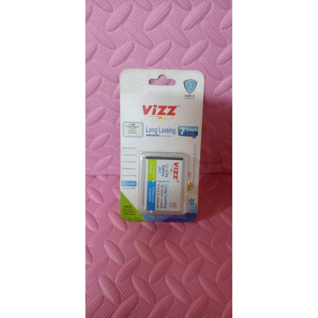 vizz Li-ion battery JM1 long lasting highcapacity Li-ion battery 3.7v/4.2v 2800mAh for hp BB 9900 99