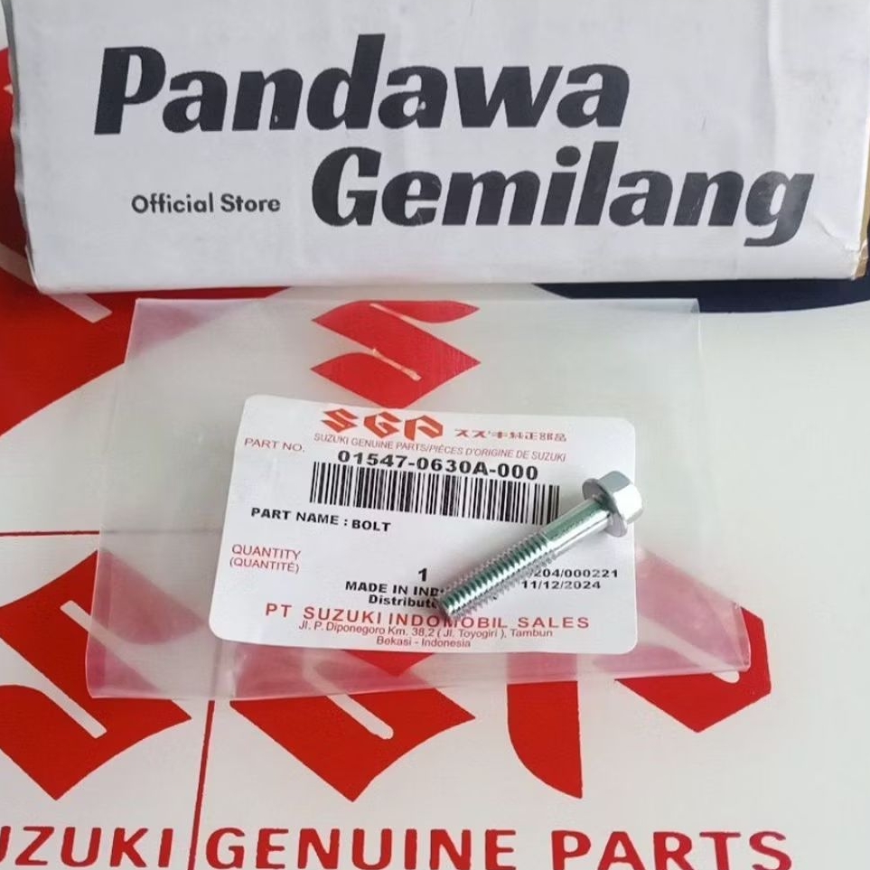 Baut Bak Kopling Bak Magnet Satria FU150 Shogun Smash Arashi Axelo Shooter 01547-0630A-000 Original 