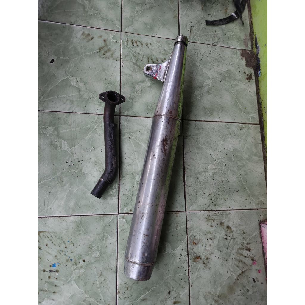 Knalpot Yamaha Alfa Original