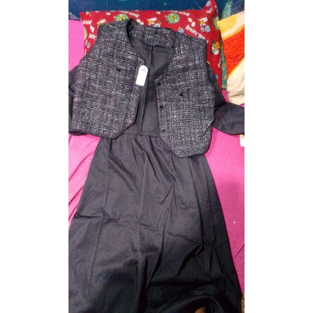 gamis set rompi