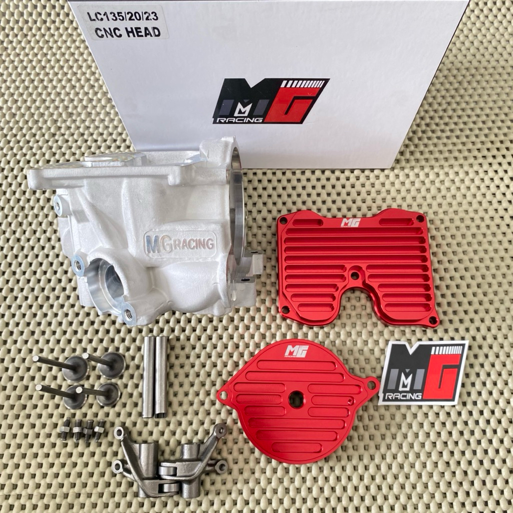 Super Head Mx Mx King 20/23 Set cover head cover timing Mg racing made in Taiwan