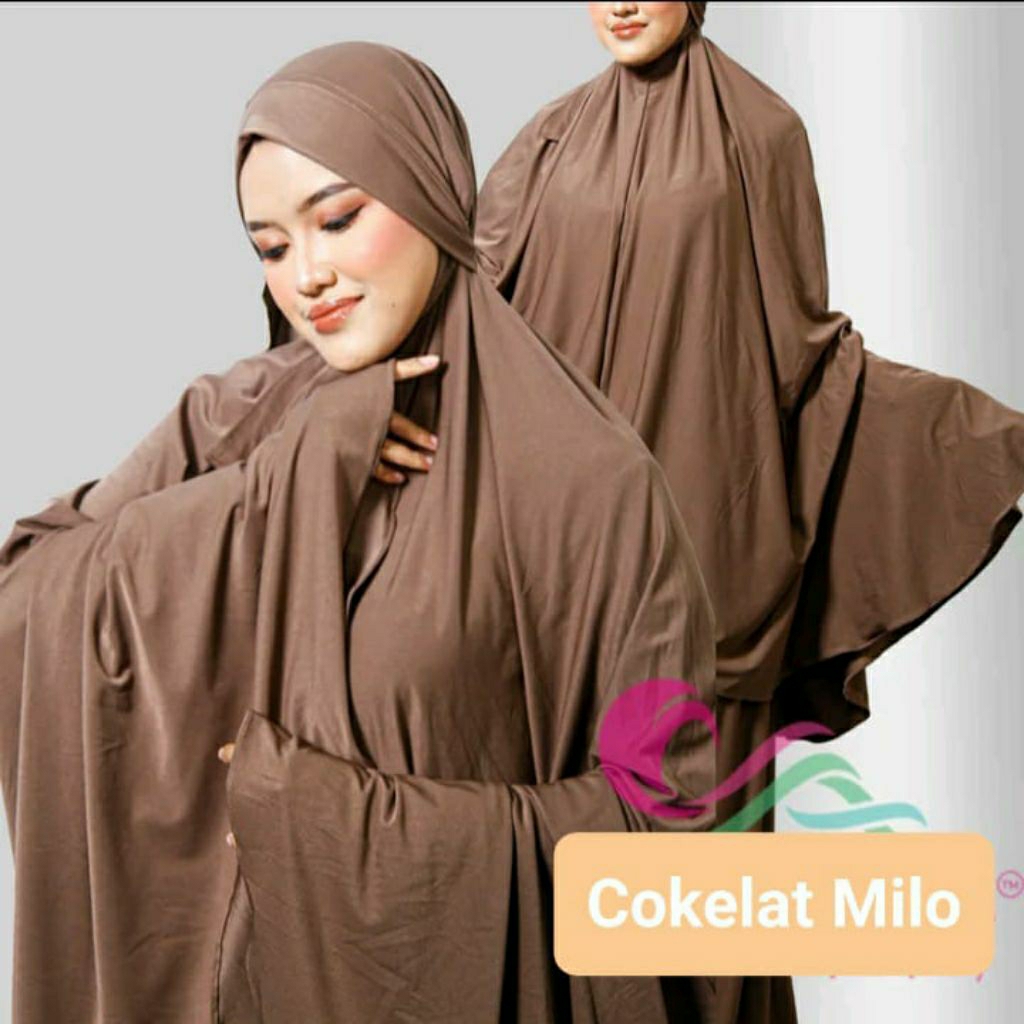 Mukena Jersey Zoya Jumbo Dewasa