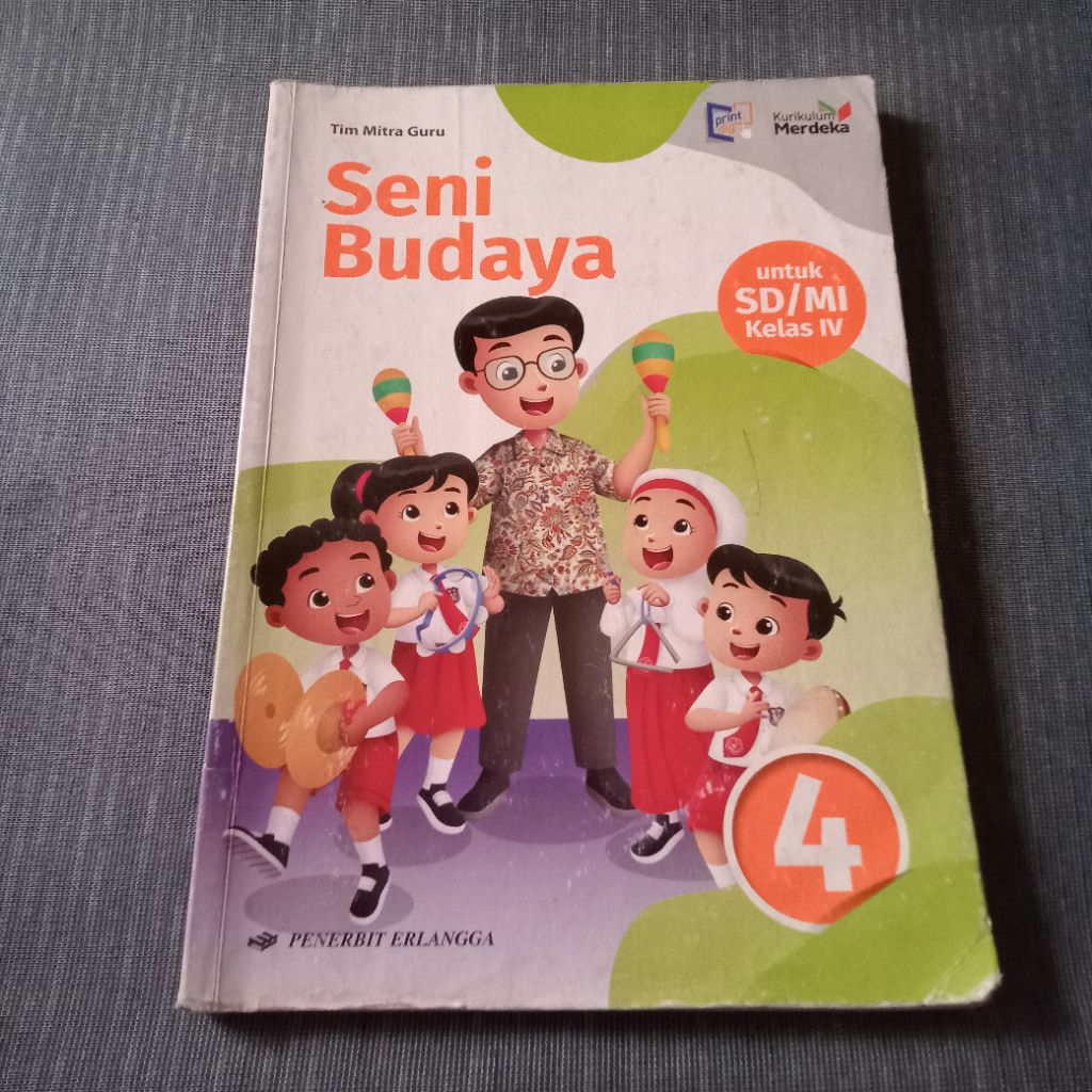 BUKU SENI BUDAYA UNTUK KELAS 4 SD K.MERDEKA