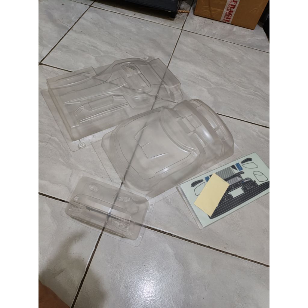 part rc body rc onroad 1/10 model Mazda rx-7 merk matrixline