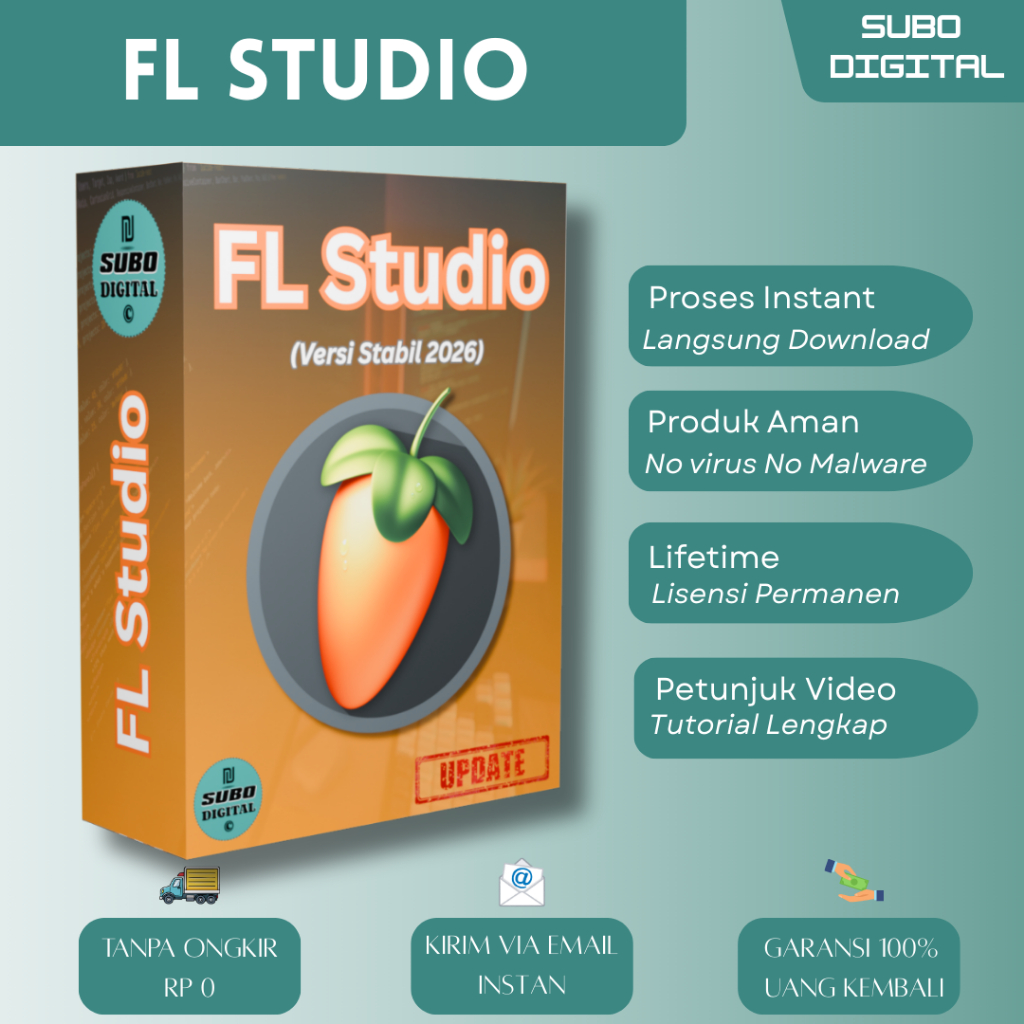 FL Studio Producer Edition Terbaru 2026 Full Version Software Musik Komposer
