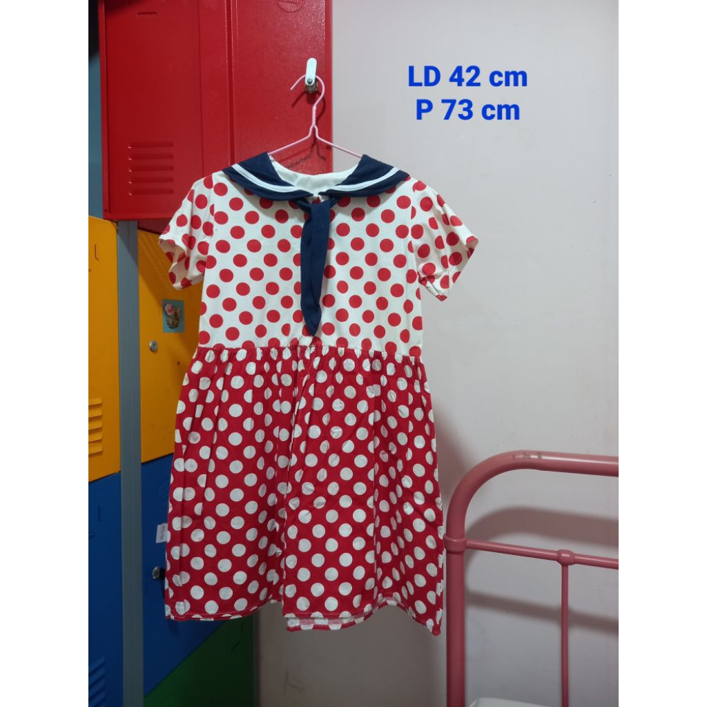 Dress Sailor Anak Perempuan (merk MacBee)