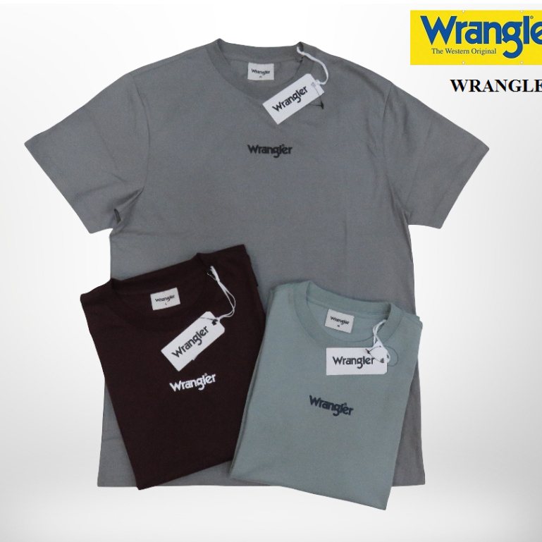 KAOS OBLONG PENDEK PRIA RELAXFIT BRAND ORI MEREK WRANGLER PRICE Rp.273.900