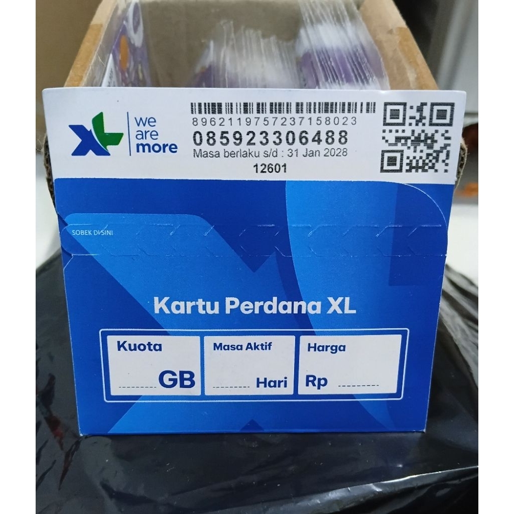 Kartu Perdana Kosong Axis XL Smartfren Three