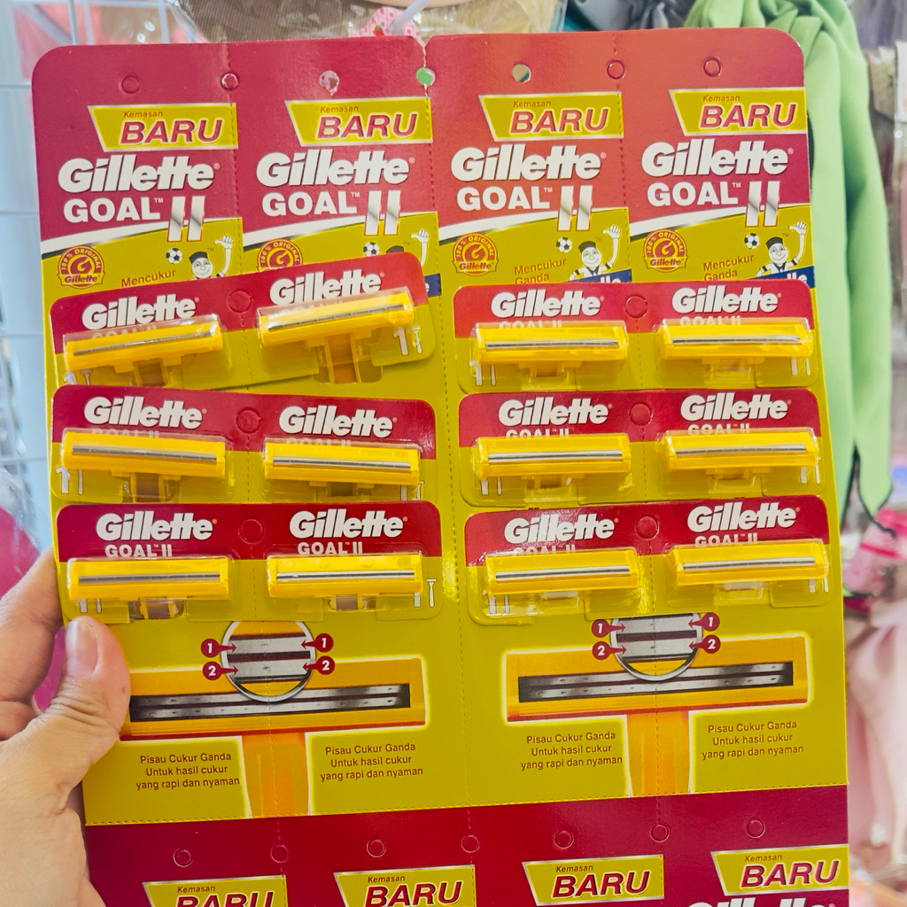 Gillette Alat Cukur kumis original