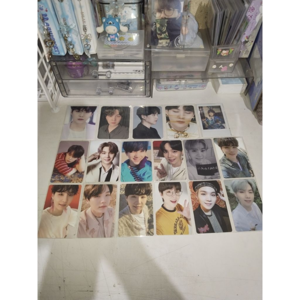 PHOTOCARD BTS SUGA/YOONGI OFFICIAL