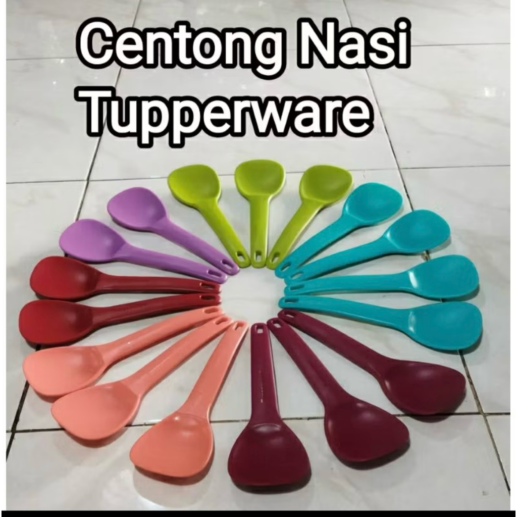 Centong Nasi Tupperware new (Warna Random)