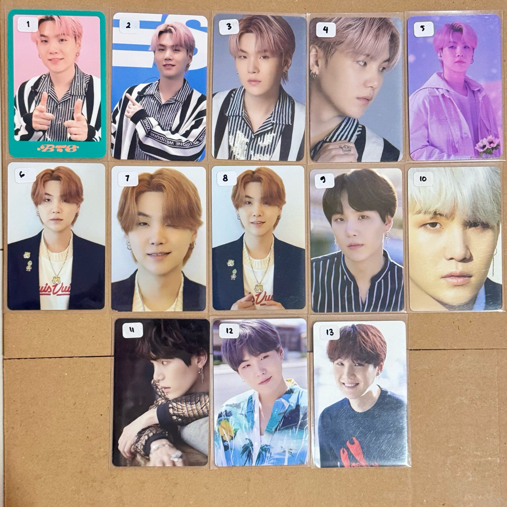 Photocard Suga DICON