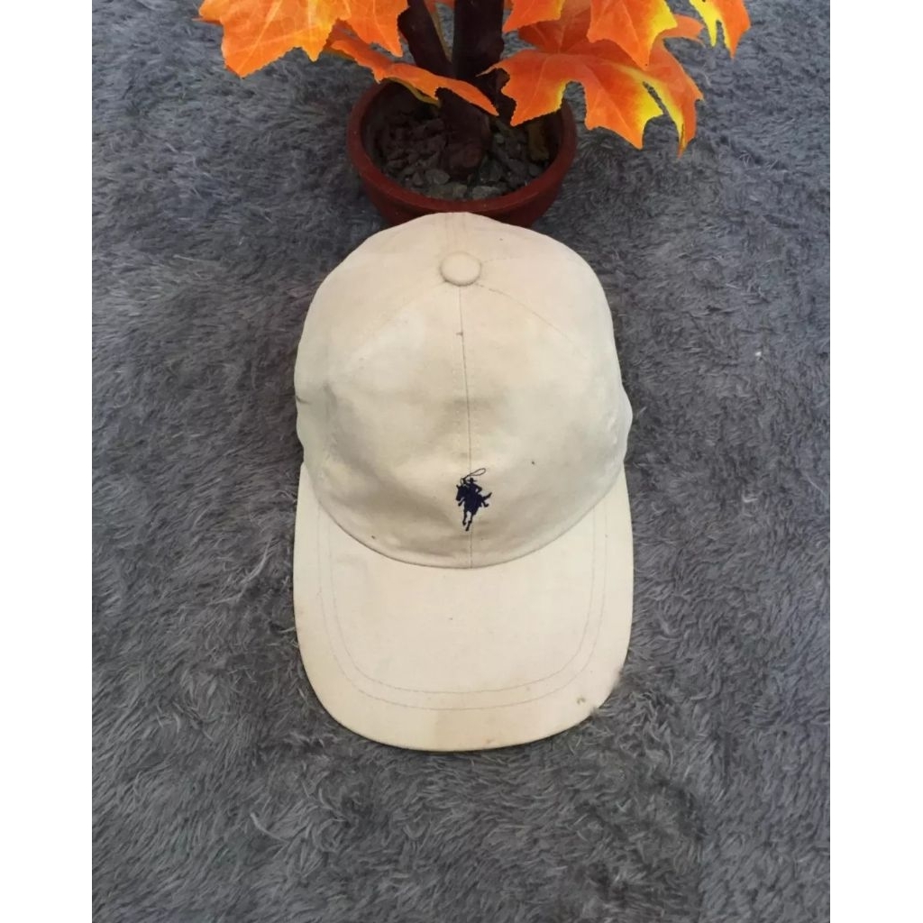 Link Cekout Topi Logo Polo Cream.