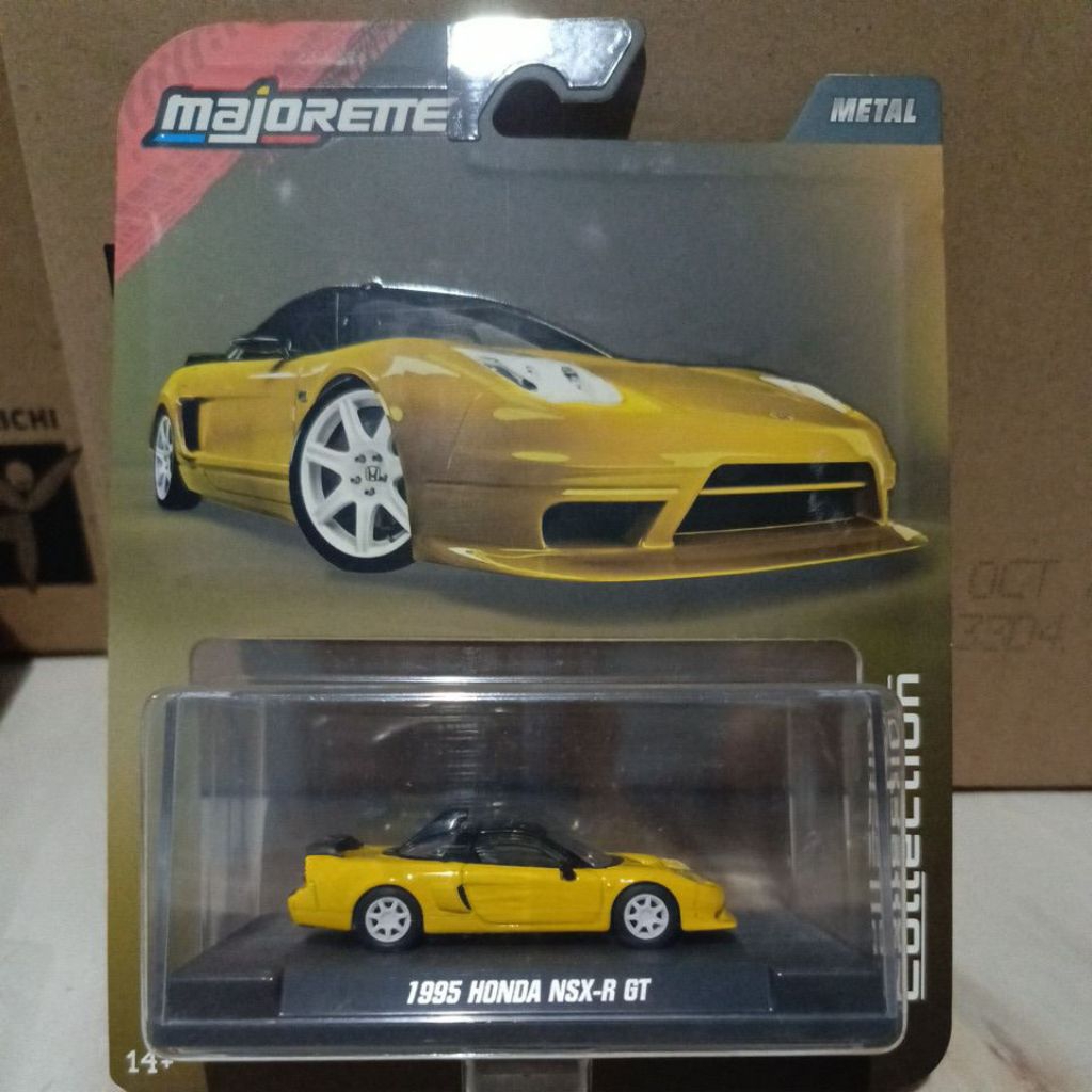 Majorette 1995 Honda NSX-R GT Kuning [T]