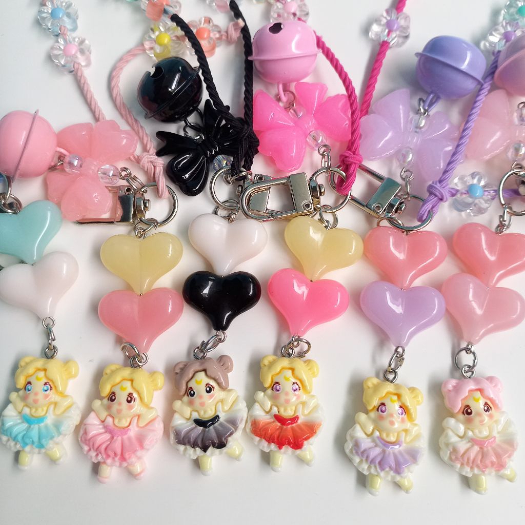 bagcharm/keycharm/gantungan tumbler gantungan tas sailormoon cute