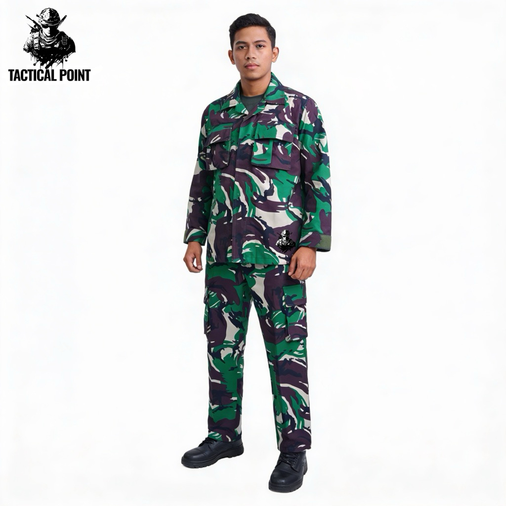 Setelan Seragam Baju PDL TNI Velbed Wol sritex 888