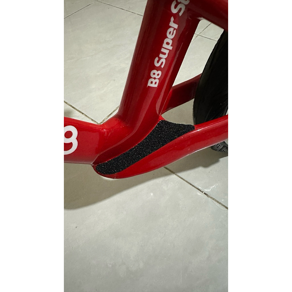 foot rest / stiker pijakan kaki pushbike  bike8 aero dan bike8 A+