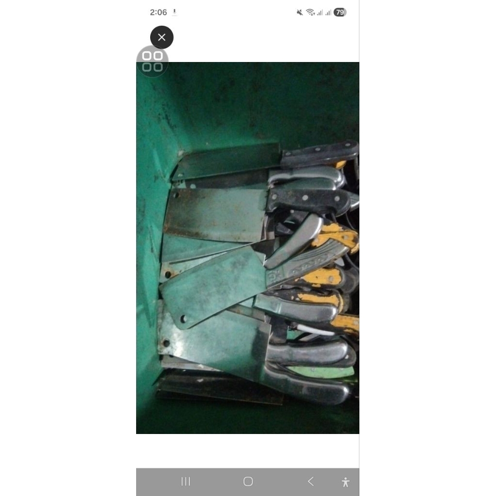 (Bekas) Pisau Daging pisau pisau cincang