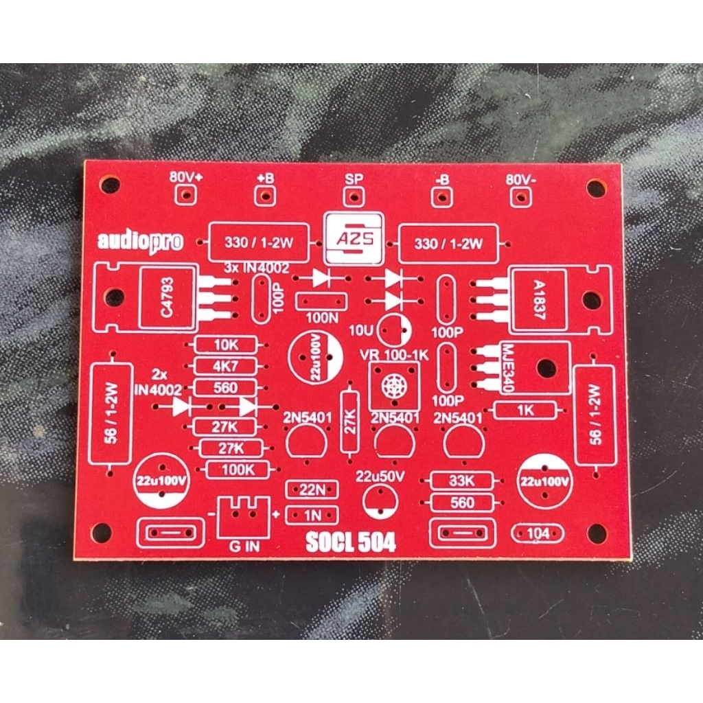 PCB Driver SOCL 504 Audio Pro SH - 103