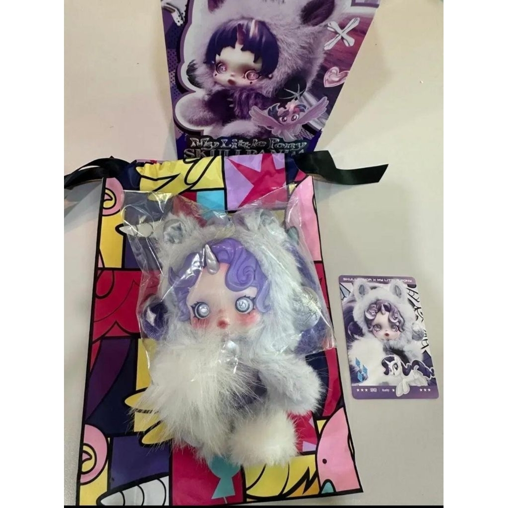 skullpanda rarity original popmart my little pony