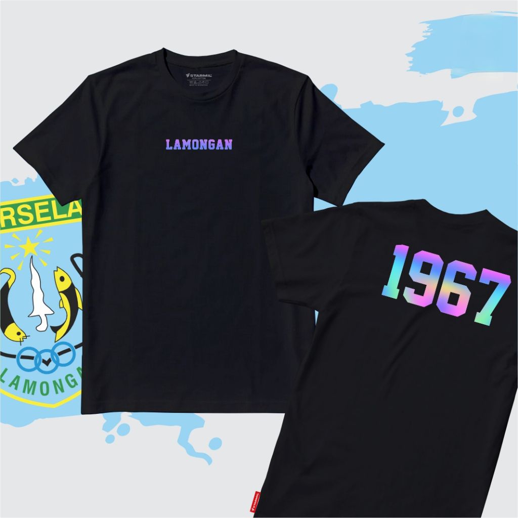 KAOS LAMONGAN 1967 PELANGI//KAOS PERSELA LAMONGAN