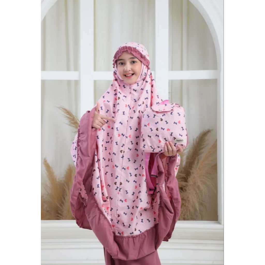 mukena traveling anak