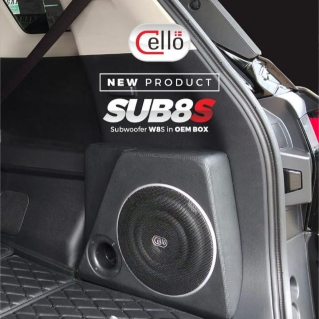 Subwoofer Aktif CELLO OEM Mitsubishi DESTINATOR PAJERO XPANDER