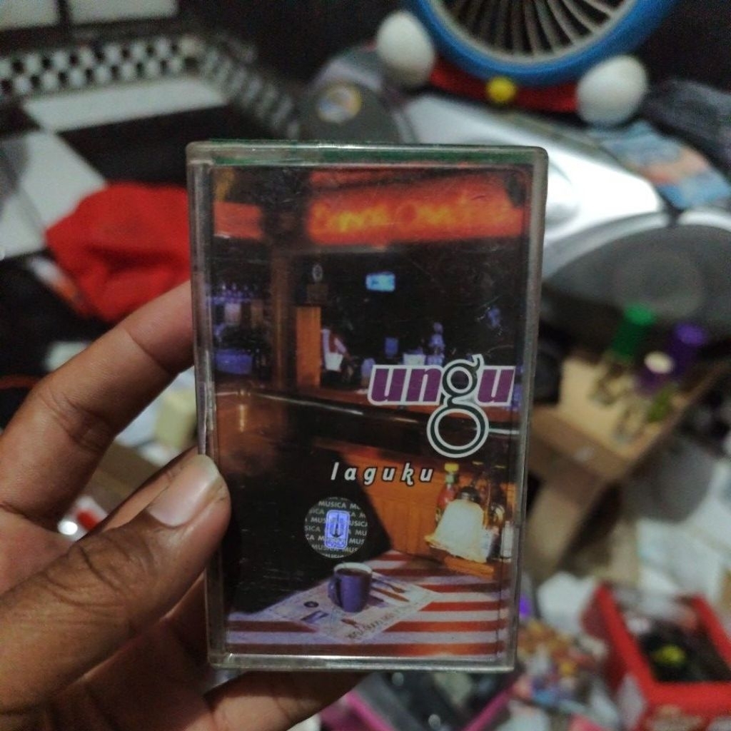 Kaset Ungu Band Album Laguku Second bagus