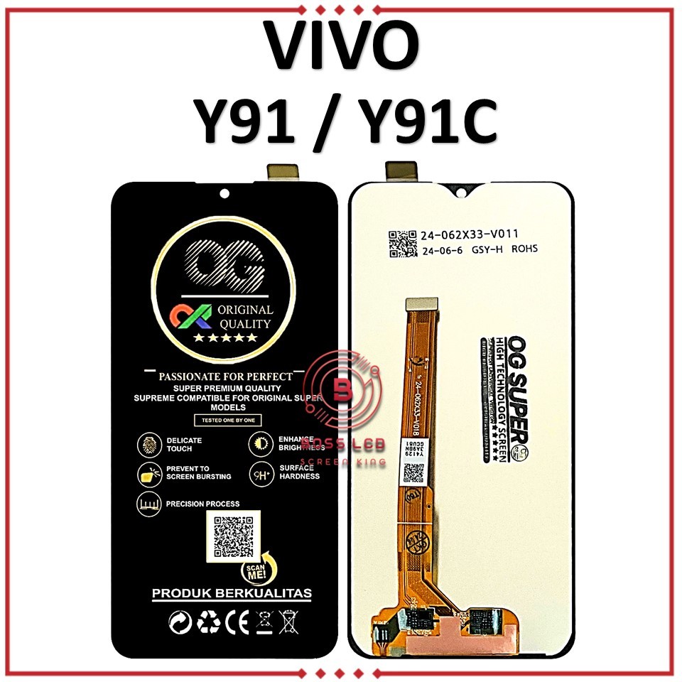 LCD TOUCHSCREEN VIVO Y91 / Y91C ORIGINAL