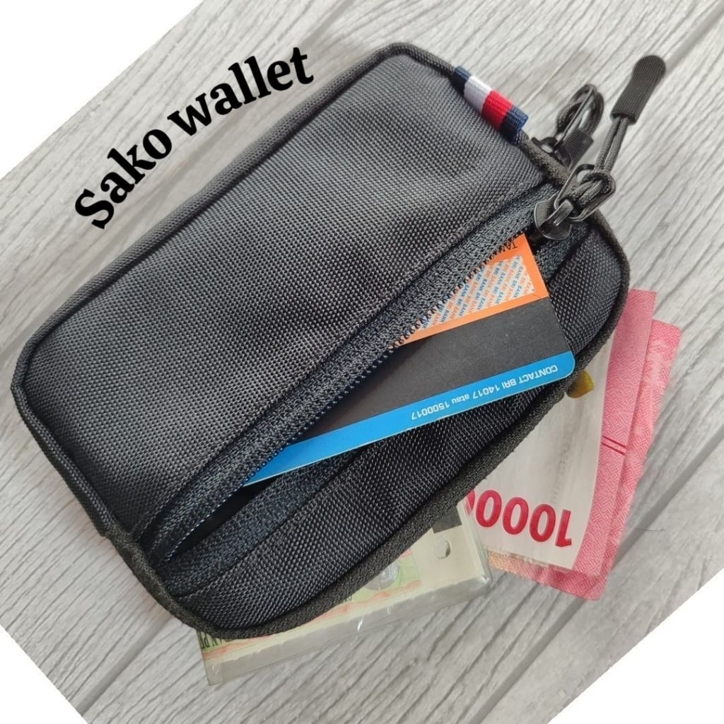 Pouch Hanging Wallet Dompet gatung leher Card Pria Wanita Kenzo