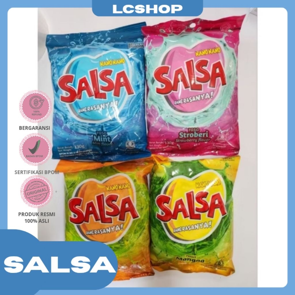 NANO NANO SALSA PERMEN CANDY 130 GR