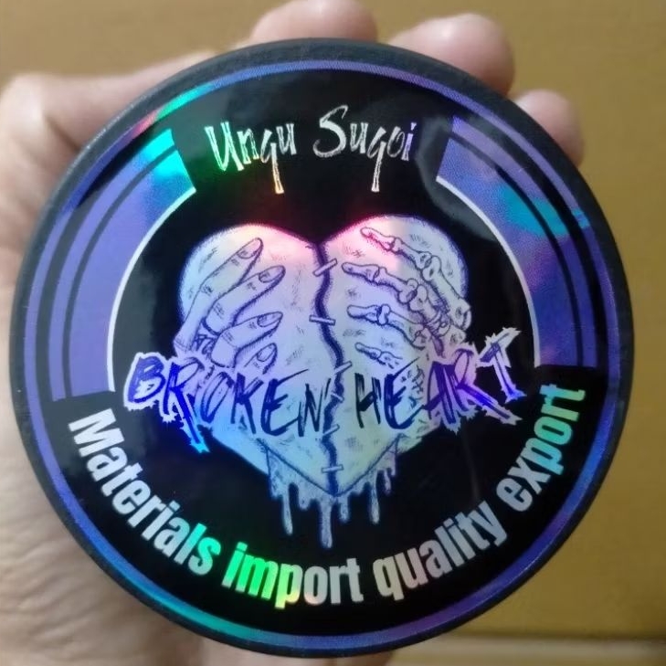 Gelasan Matot Ungu Sugoi BROKEN HEART khusus turnamen