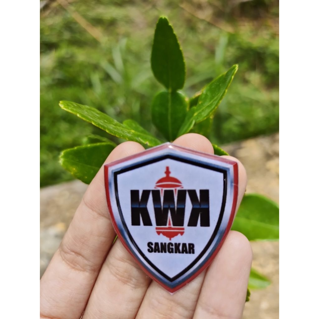 LOGO SANGKAR BURUNG KWK TIMBUL 3D