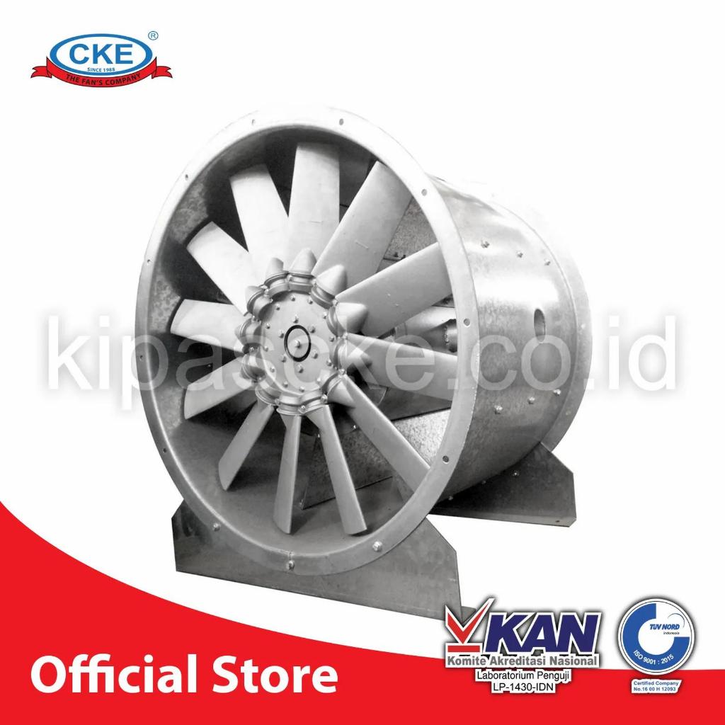 Axial Fan Bifurcated 32" 4KW 380V 1400 RPM Kipas Exhaust Blower CKE