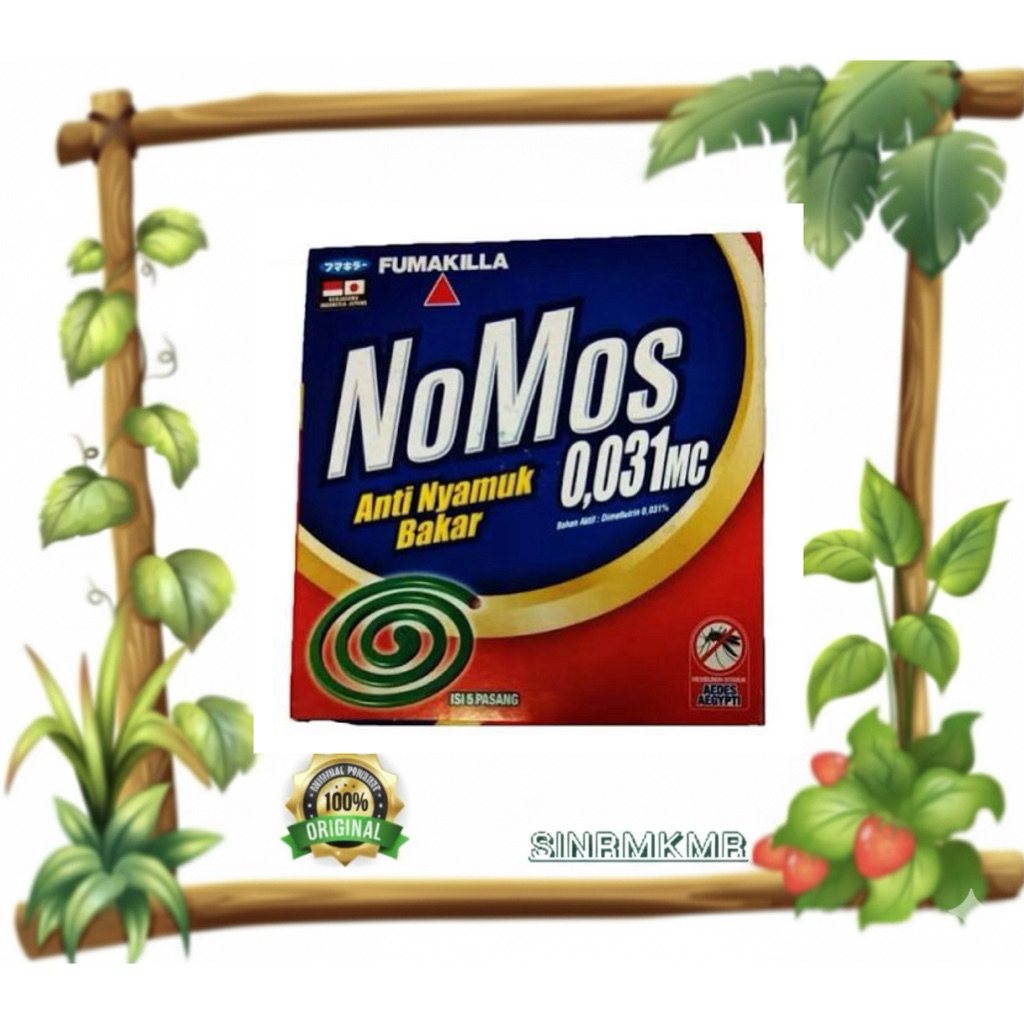 obat nyamuk bakar domestos nomos