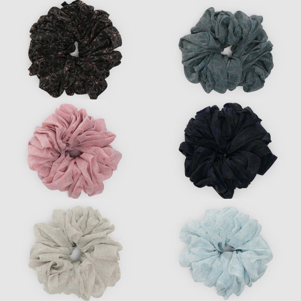 (Under Tag) Buttonscarves Egypt Scrunchie New