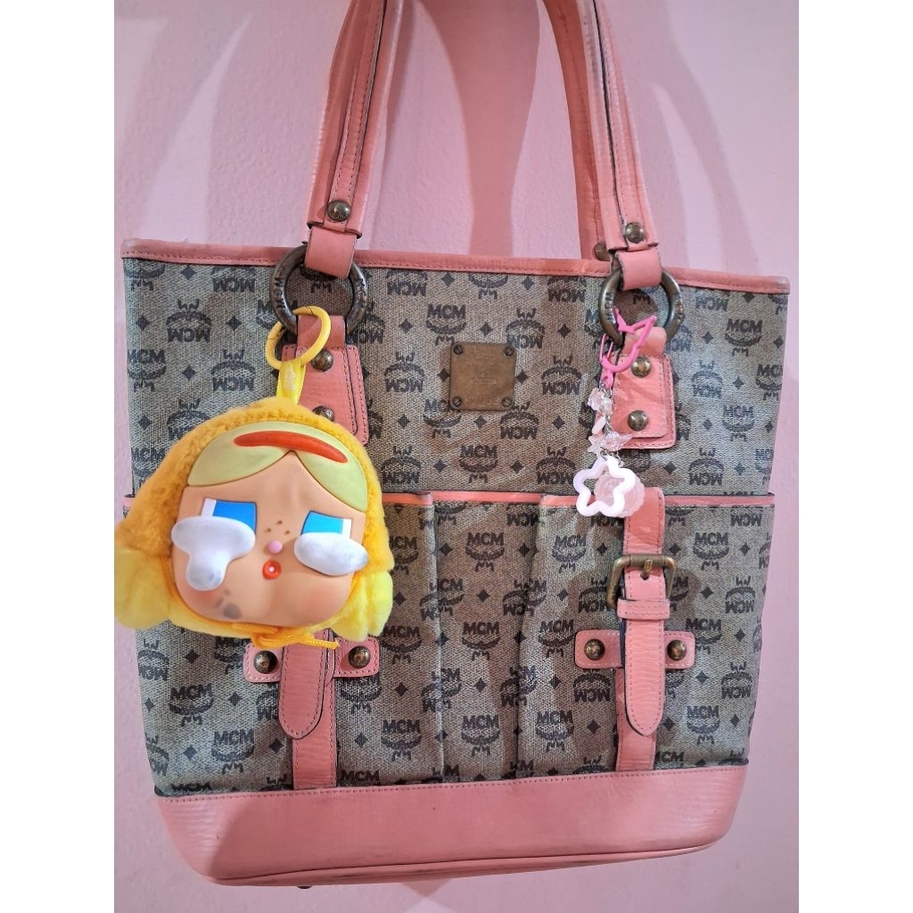 MCM Visetos Limited Edition Pink Bag