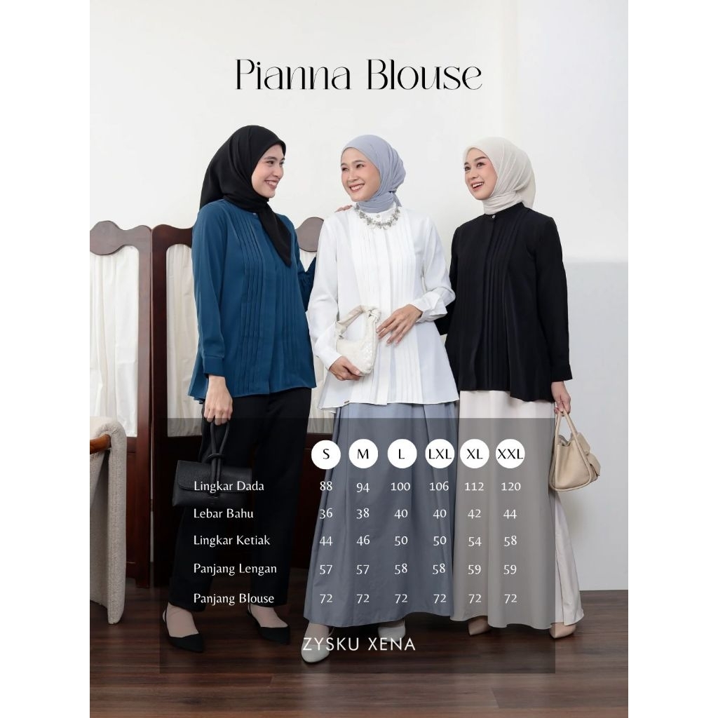 PIANNA BLOUSE by ZYSKU XENA