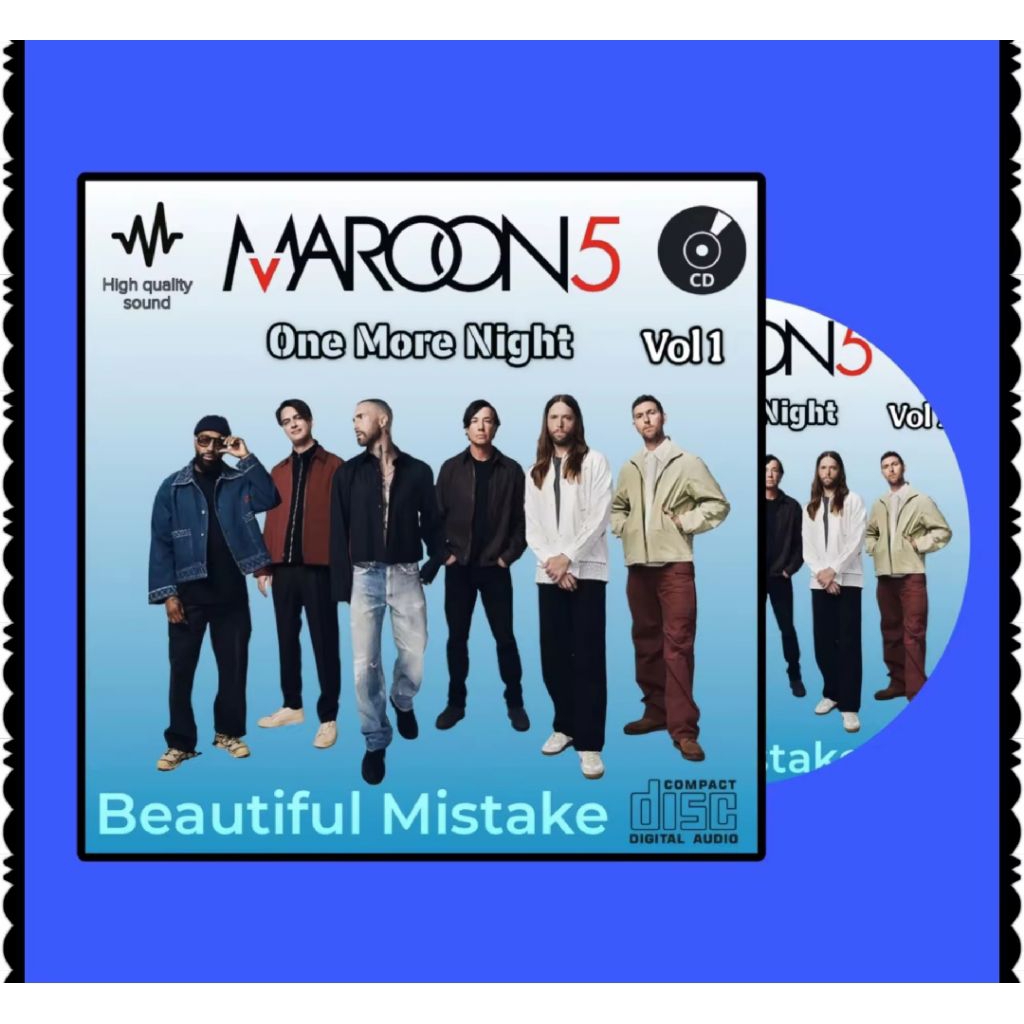 CD LAGU MAROON 5-COMPACT DISC LAGU BARAT-CD LAGU BARAT ORIGINAL-CD MUSIK BARAT ORIGINAL-CD MUSIK ROC