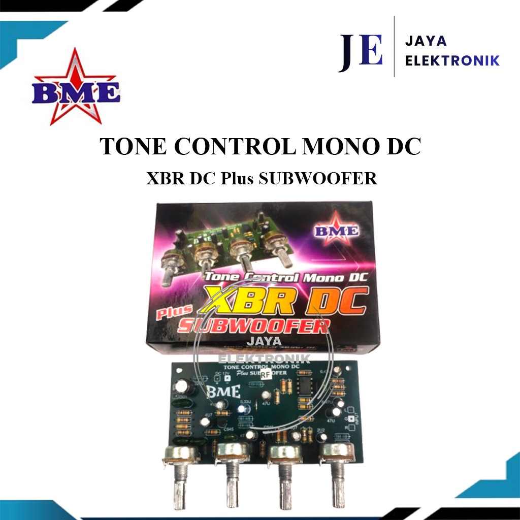 Kit Tone Control Mono DC plus Subwoofer XBR DC BME