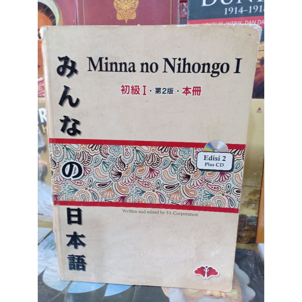 Buku Bekas Original MINNA NO NIHONGO 1